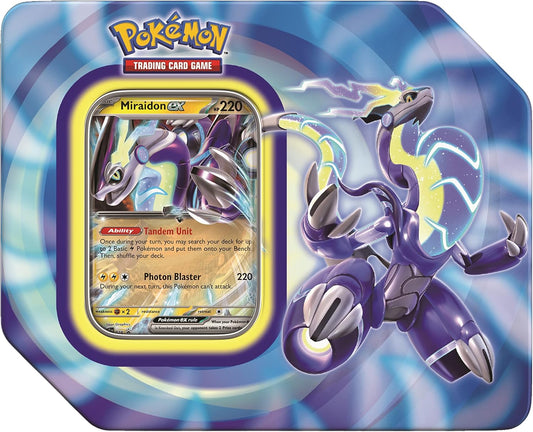 Pokemon Tin Miraidon ex Paldea Legends - EN