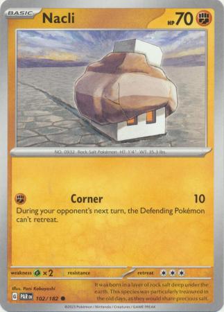 Card: Scarlet & Violet: Paradox Rift Singles, Nacli - 102/182 - Common