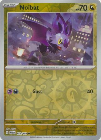 Card: Scarlet & Violet: Paldea Evolved Singles, Noibat - 152/193 - Common Reverse Holo