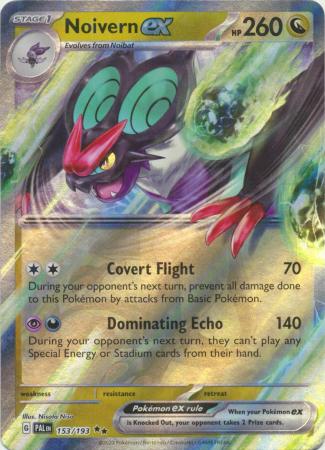 Card: Scarlet & Violet: Paldea Evolved Singles, Noivern ex - 153/193 - Ultra Rare