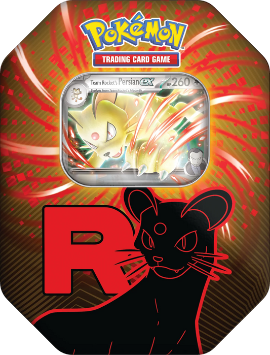 Pokemon Tin Equipo Rocket - Persian Ex - ES