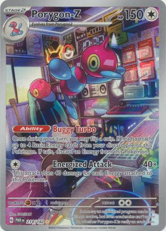 Card: Scarlet & Violet: Paradox Rift Singles, Porygon-Z - 214/182 - Illustration Rare