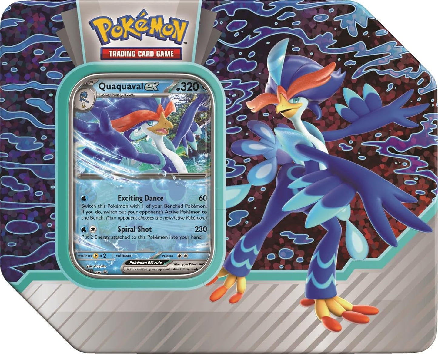Pokemon Quaquaval ex Paldea Partners - EN