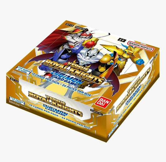 Caja Digimon card game, royal knights.