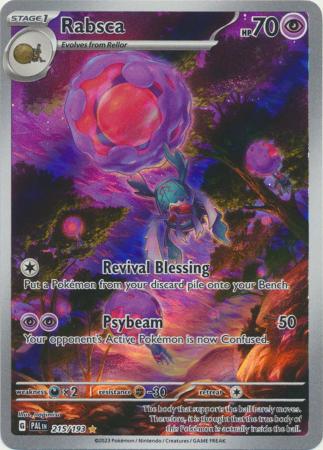 Card: Scarlet & Violet: Paldea Evolved Singles, Rabsca - 215/193 - Illustration Rare