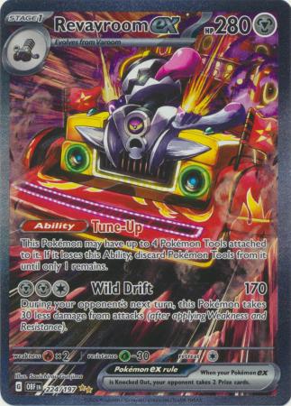 Card: Scarlet & Violet: Obsidian Flames Single, Revavroom ex - 224/197 - Special Illustration Rare