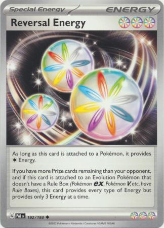 Card: Scarlet & Violet: Paldea Evolved Singles, Reversal Energy - 192/193 - Uncommon