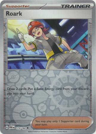 Card: Scarlet & Violet: Paradox Rift Singles, Roark - 173/182 - Uncommon Reverse Holo