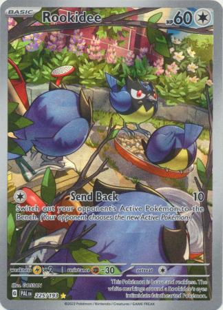 Card: Scarlet & Violet: Paldea Evolved Singles, Rookidee - 225/193 - Illustration Rare