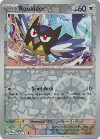 Card: Scarlet & Violet: Paldea Evolved Singles, Rookidee - 164/193 - Common Reverse Holo