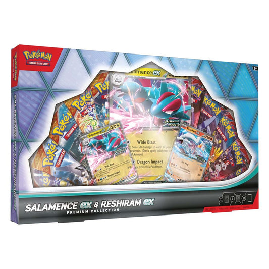 Pokemon Salamance EX & Reshiram EX Premium Collection EN