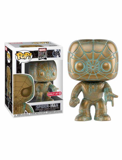 Funko Pop! Marvel: Spider-Man Patina 495