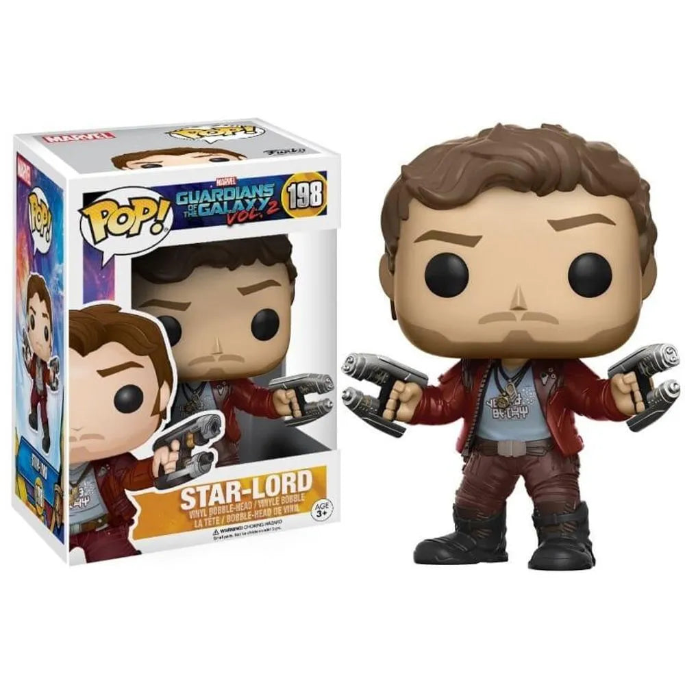 Funko Pop! Marvel: Guardians Of The Galaxy Vol. 2, Star Lord 198