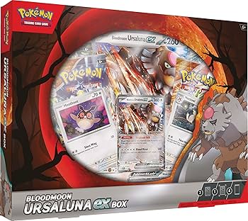 Pokémon Bloodmoon Ursaluna ex Box ES