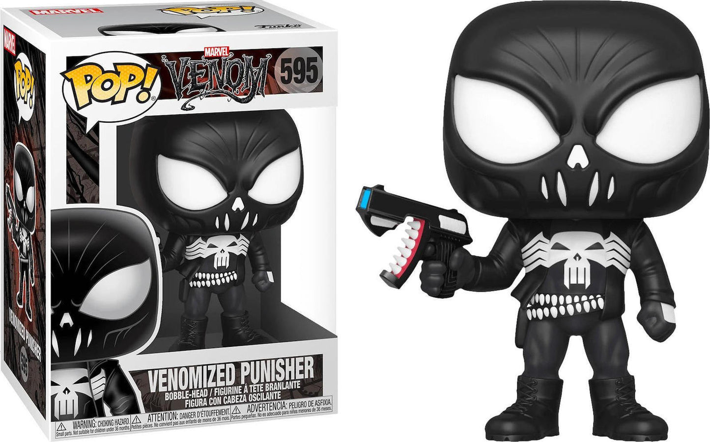 Funko Pop! Marvel: Venom, Venomized Punisher 595