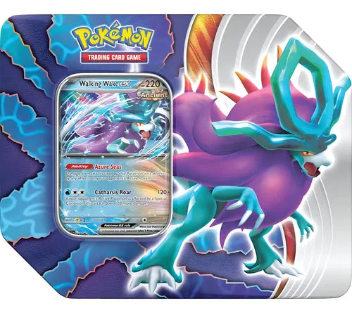 Pokemon Tin Walking Wake ex Paradox Clash - EN