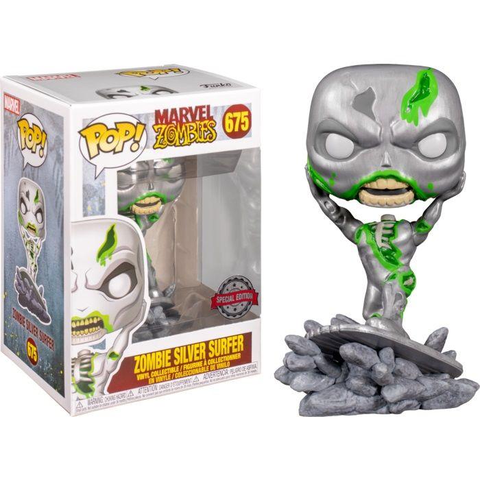 Funko Pop! Marvel: Zombies, Zombie Silver Surfer 675