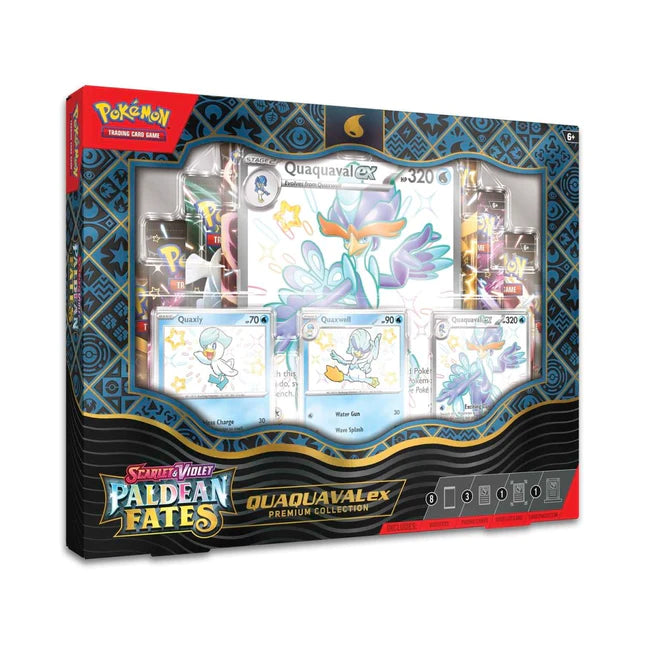 Paldean Fates Quaquaval ex Premium Collection (ingles)