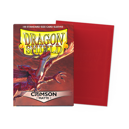 Dragon Shield Standar: Matte, Crimson