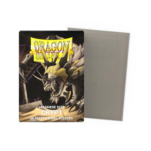 Dragon Shield, Japanese Size: Matte Dual Sleeves, Crypt