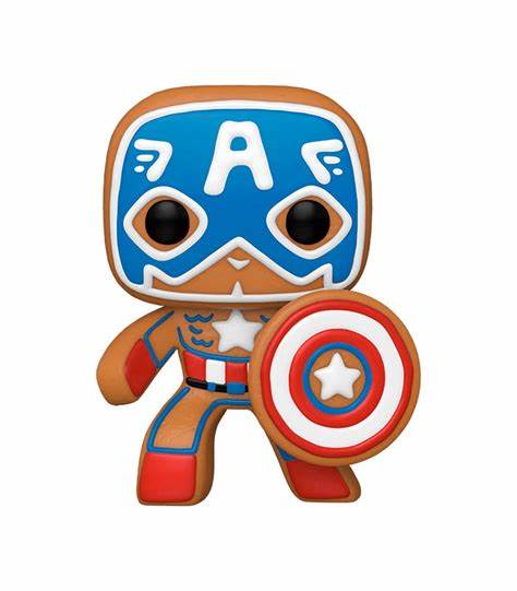 Funko Pop! Marvel: Gingerbread Capitan America 933