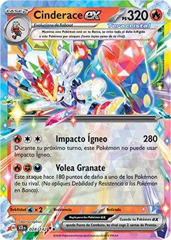Cinderace ex - 028/142