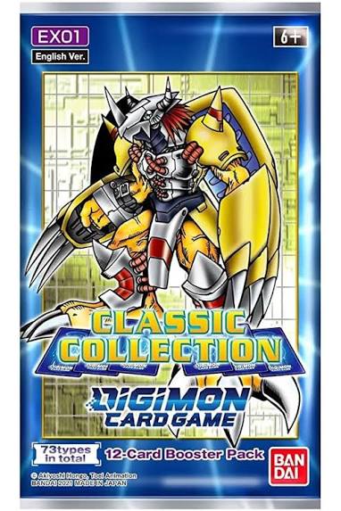 Caja Digimon card game classic colection