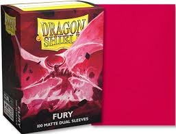 Dragon Shield Standar: Matte Dual Sleeves, Fury