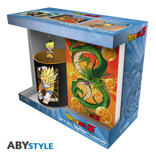 DRAGON BALL Z Gift set Goku Mug + Keyring + Notebook