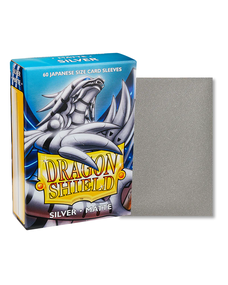 Dragon Shield, Japanese Size: Matte, Silver