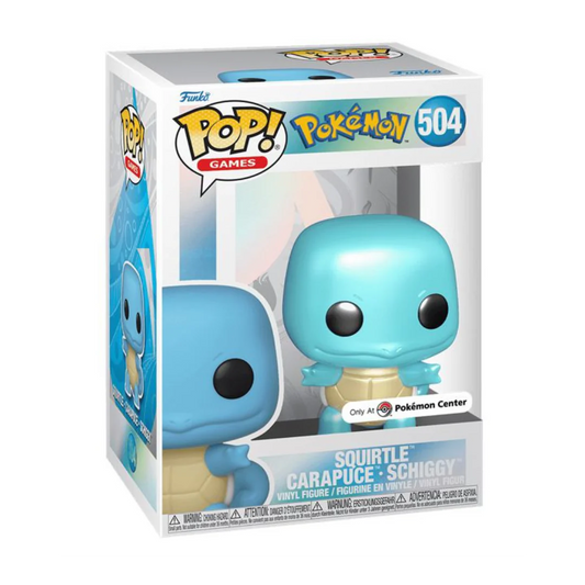 Funko Pop! Games: Pokemon, Squirtle Carapuce Schiggy Pokemon Center 504