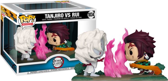 Funko Pop! Moment: Demon Slayer, Tanjiro VS Rui 1034