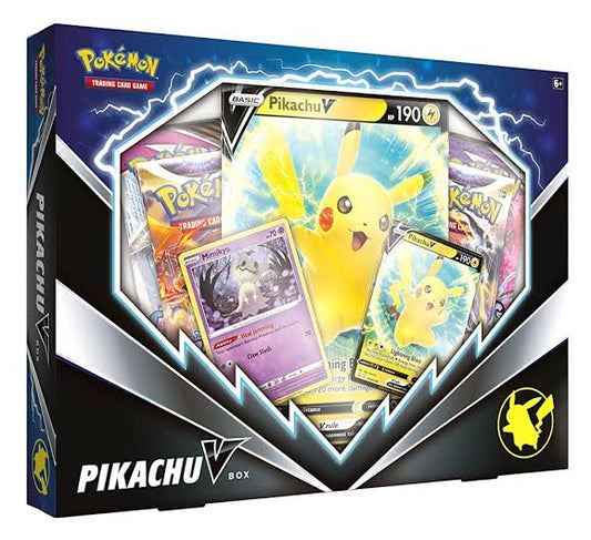 Pikachu V box