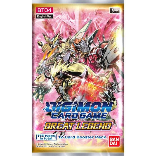 Digimon card game great legend