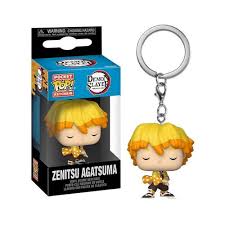 Funko Pocket Pop! Keychain: Demon Slayer, Zenitsu Agatsuma