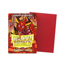 Dragon Shield, Japanese Size: Matte, Crimson