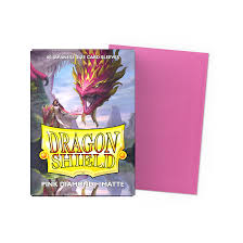 Dragon Shield, Japanese Size: Matte, Pink Diamond