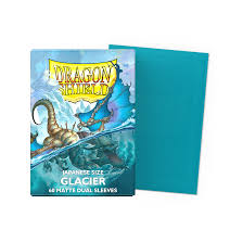 Dragon Shield, Japanese Size: Matte Dual Sleeves, Glacier