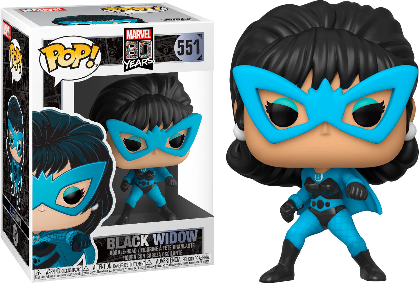 Funko Pop! Marvel: Black Widow First Appearance 551
