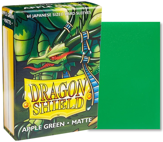 Dragon Shield, Japanese Size: Matte, Apple Green