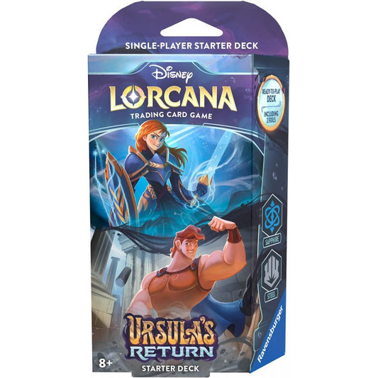 Lorcana Starter Deck: Ursula's Return - Sapphire & Steel