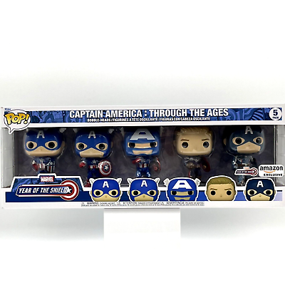 Funko Pop! Marvel: Year Of Shield, Captain America: Through The Ages 5
