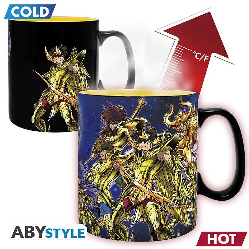 TAZA SAINT SEIYA Mug Heat Change Gold Saints