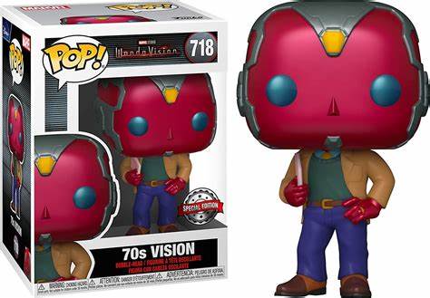 Funko Pop! Marvel: Wandavision, Vision 70s 718